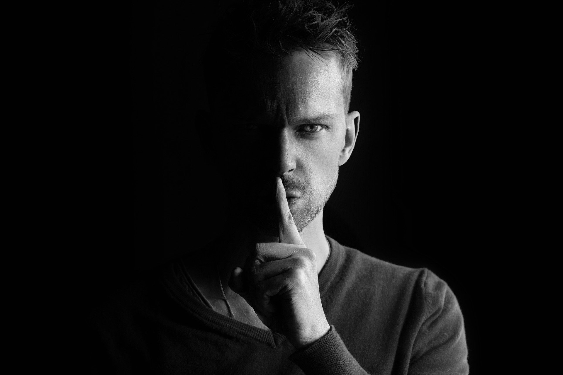 איש עם חזות רעה